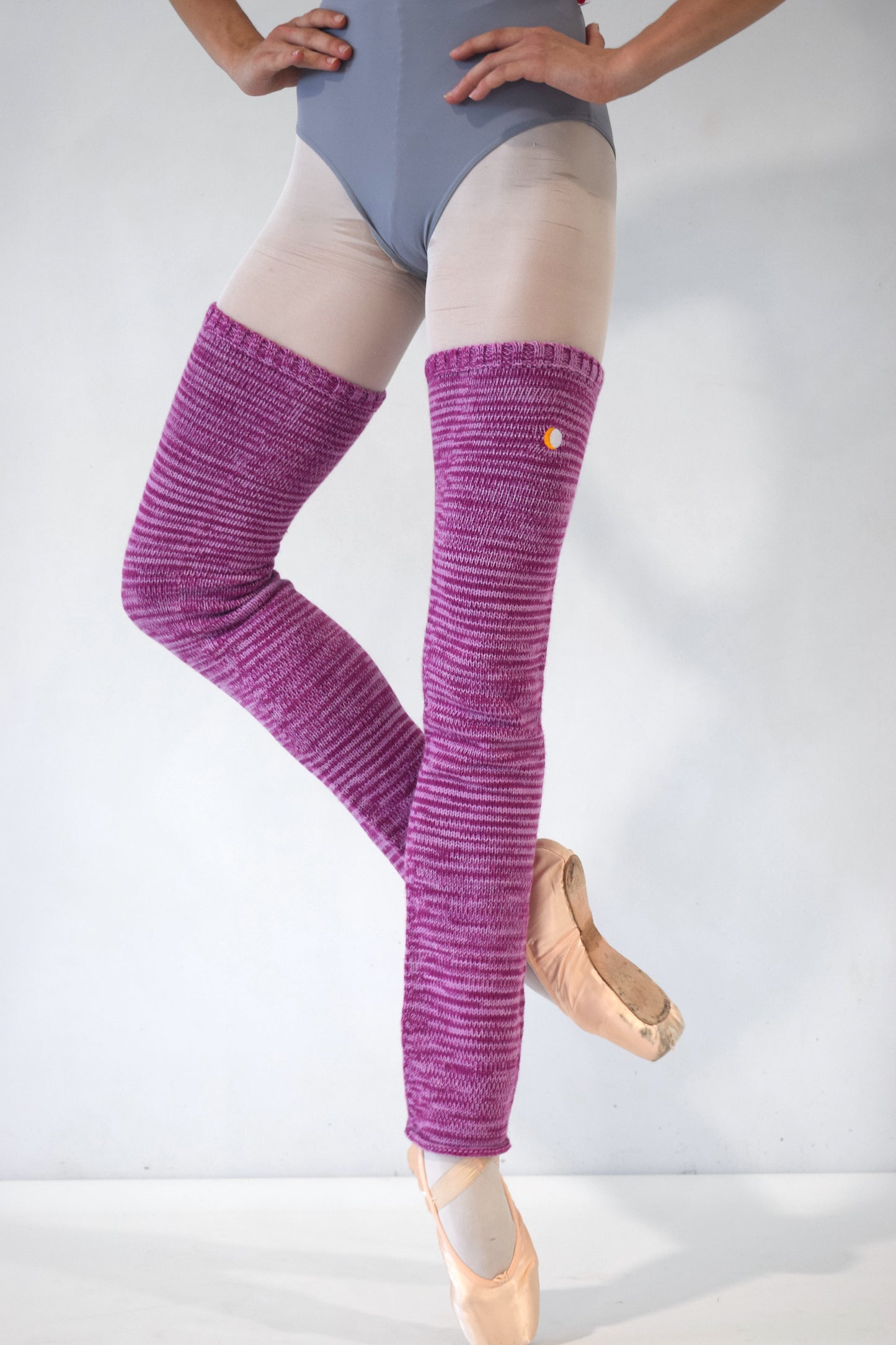 Purple leg-warmers LUNAR (PRE-ORDER)